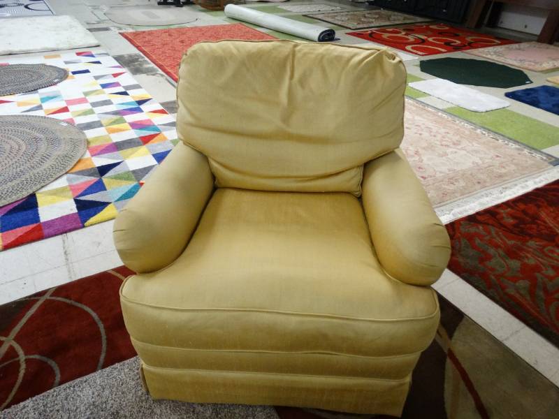 lot 7662 image: Very high end club chair- $3800