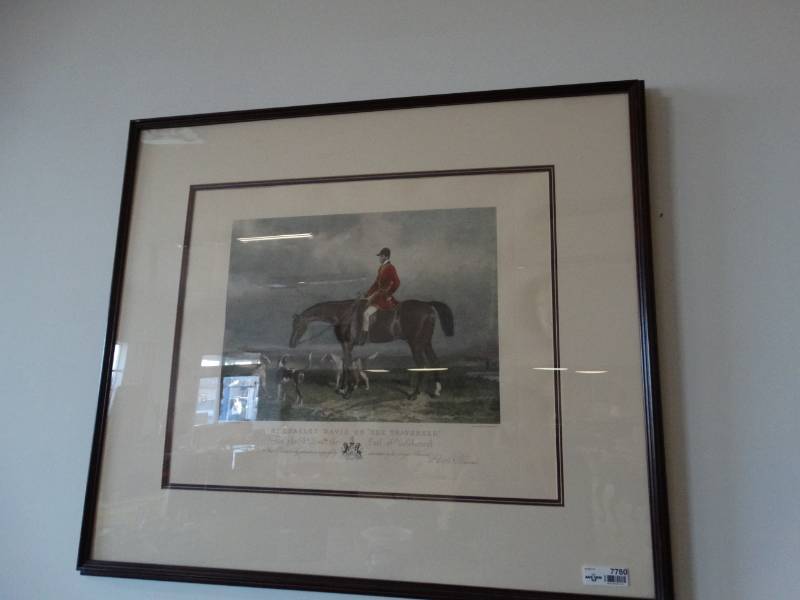 lot 7780 image: The Traverser Framed Print