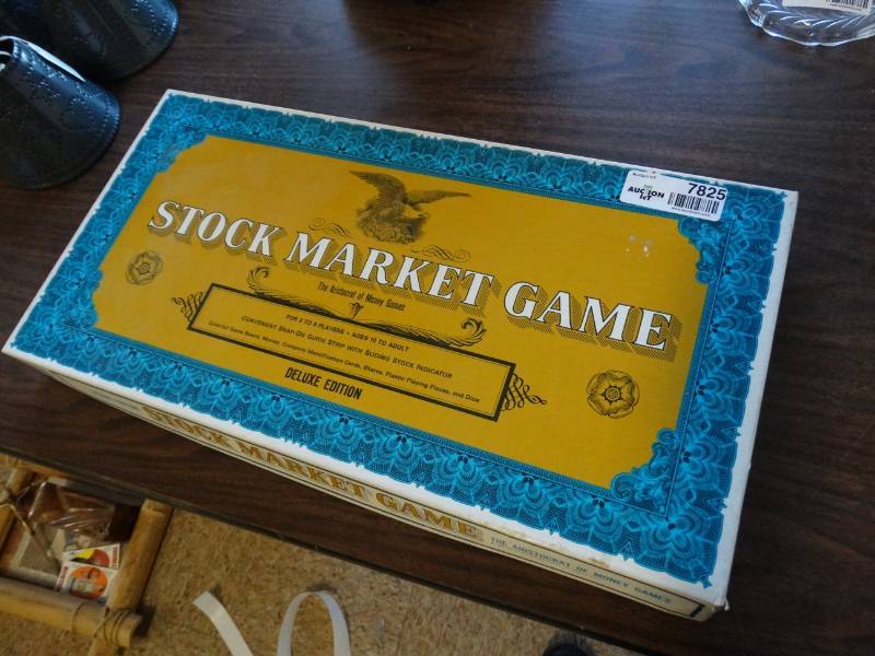 lot 7825 image: Stock Market Board Game