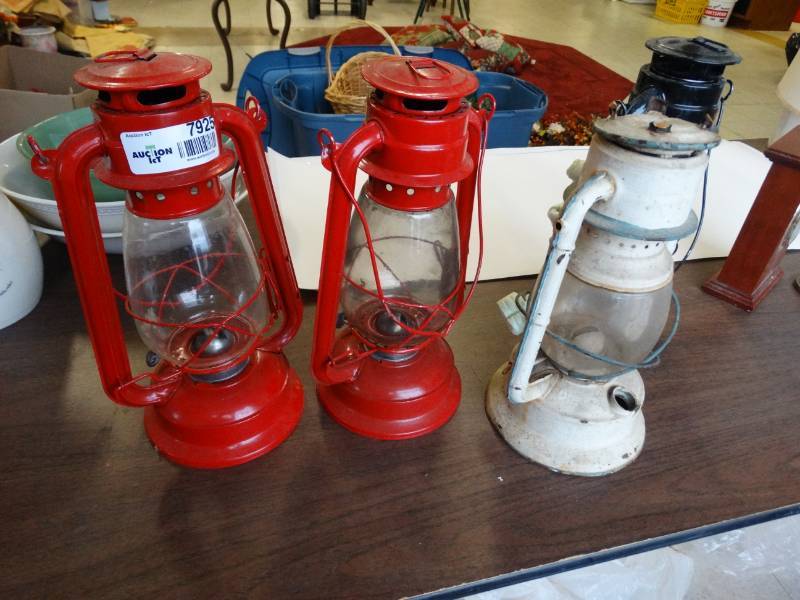 lot 7925 image: 4 lanterns