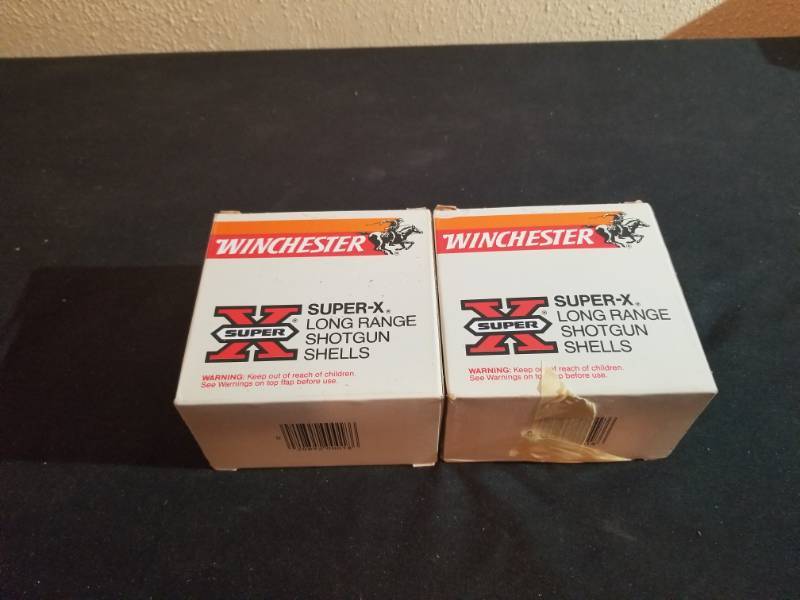 lot 16053 image: Winchester Super-X-Long Range Shotgun Shells 2 Boxes