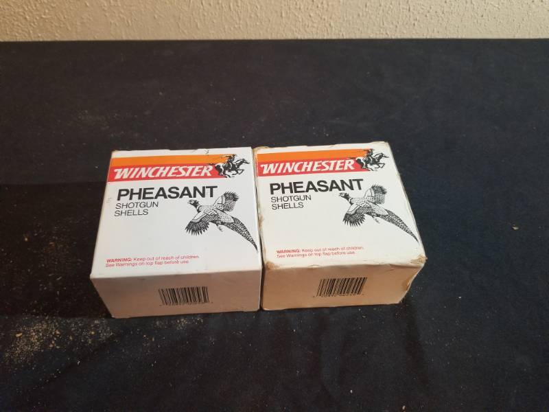 lot 16058 image: Winchester Pheasant Shotgun Shells 2 Boxes