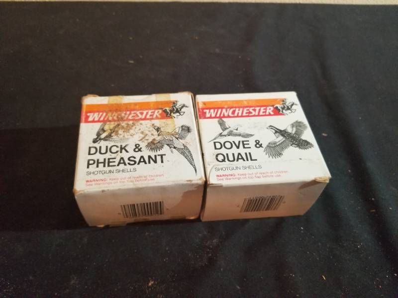 lot 16063 image: Winchester Duck & Pheasant, Dove & Quail Shotgun Shells