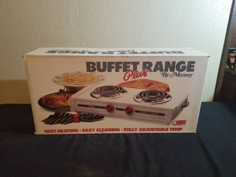 lot 16072 image: Buffet Range Plus by Munsey