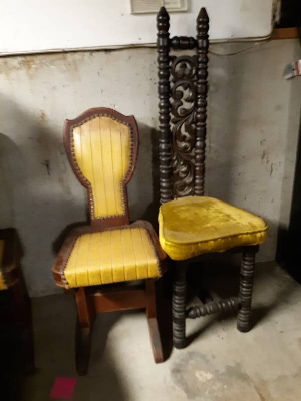lot 16183 image: Two Upholstered Chairs
