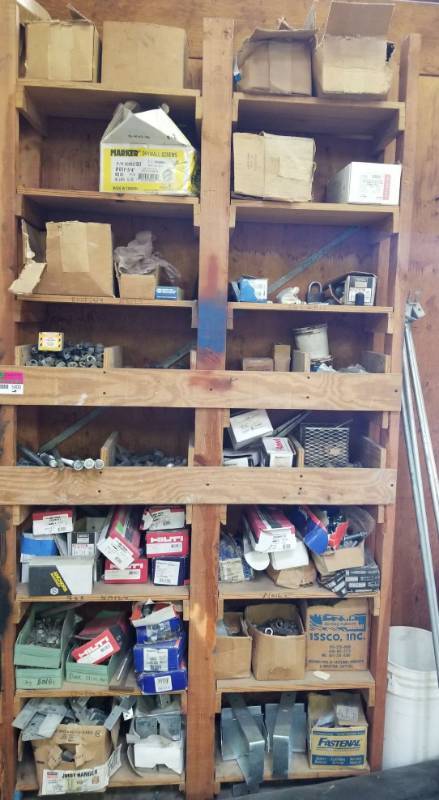 lot 5400 image: Nuts, Bolts, Various Hardware
