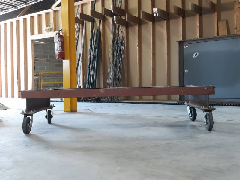 lot 5488 image: Steel Rolling Cart