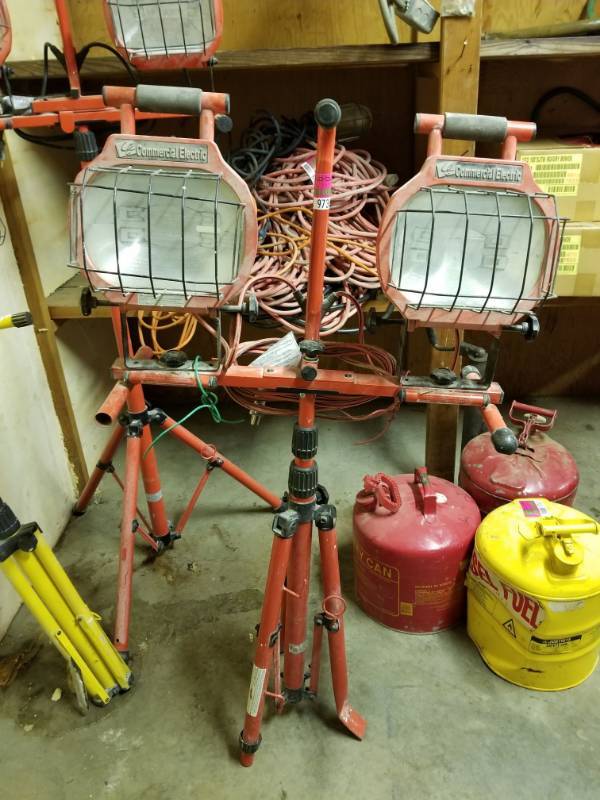 lot 9736 image: Commerical Electric Work Light