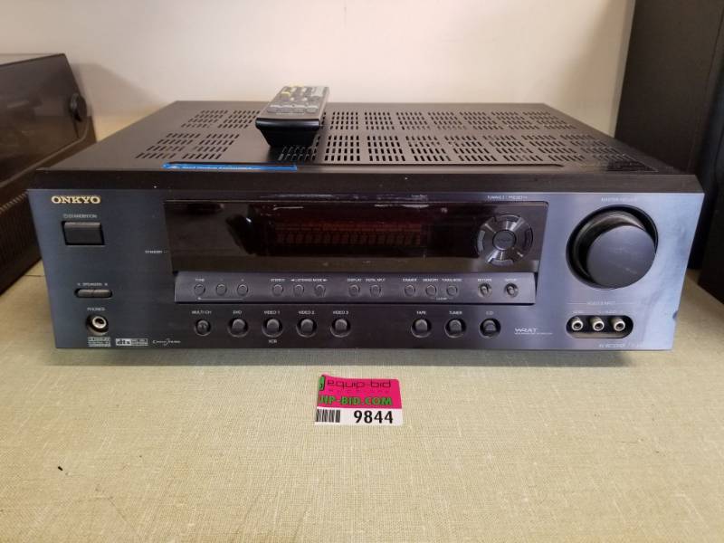 lot 9844 image: Onkyo AV Receiver TX- SR503
