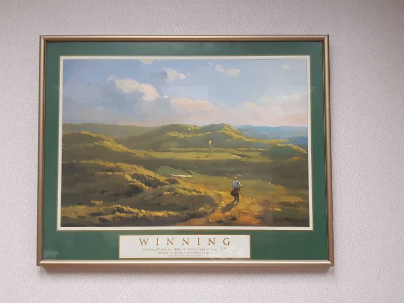 lot 9867 image: Inspirational Framed Art