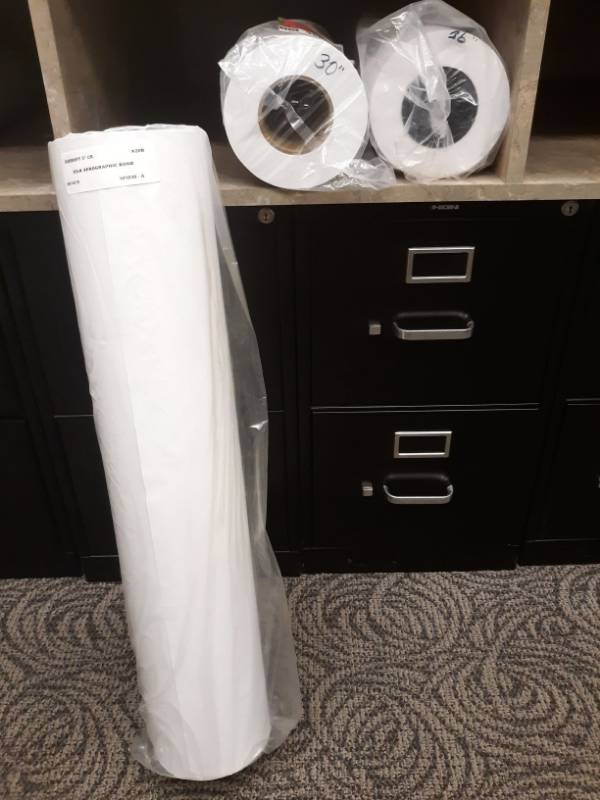 lot 9888 image: (3) Rolls Of 20 LB Xerographic And Engineering Bond
