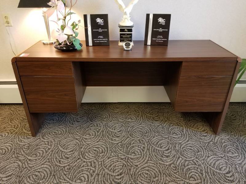 lot 9895 image: Wood Credenza