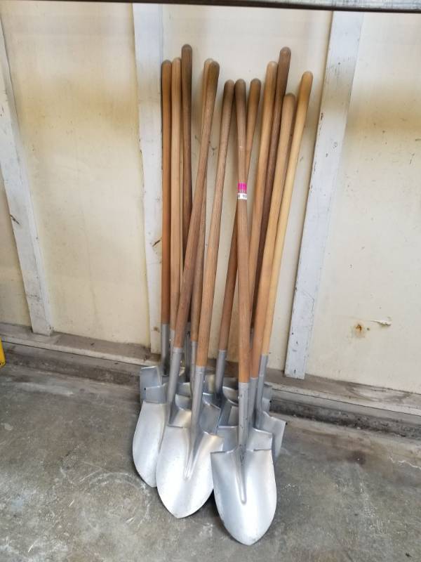 lot 9916 image: 12 Ground Breaking Shovels
