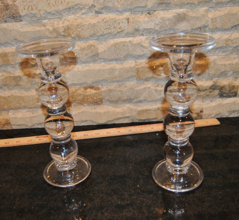 lot 3338 image: Beautiful Candle Holders - Very Pretty
