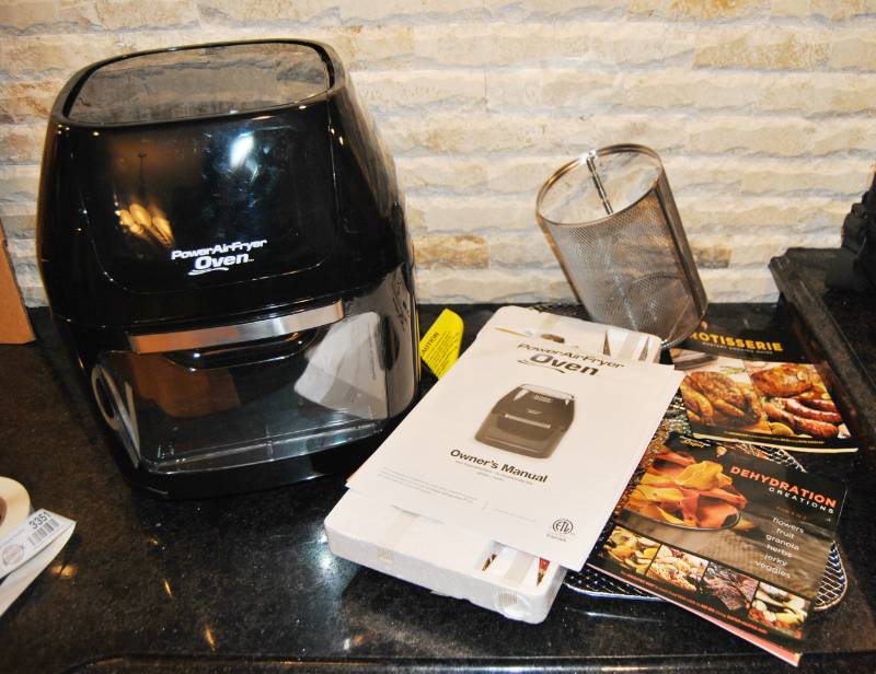 lot 3350 image: Power Air Fryer Oven - Make Some Jerky Today