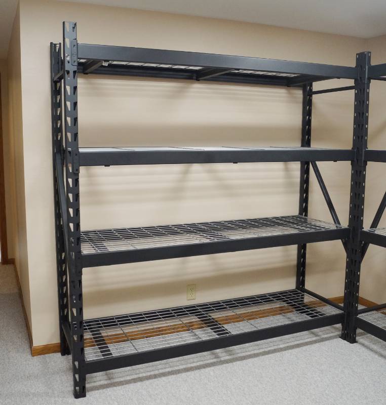 lot 3205 image: Heavy Duty Very Large Storage Shelf - Nice and Sturdy