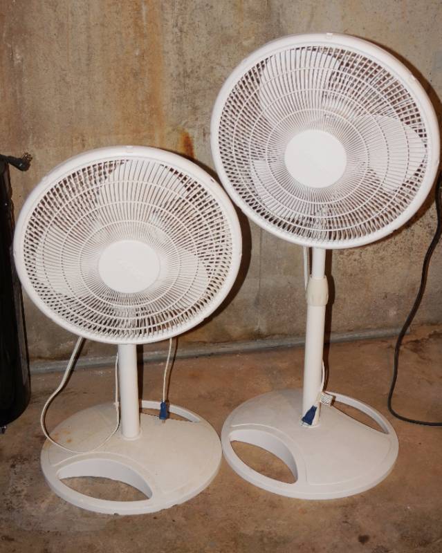 lot 3214 image: Lot of 2 Lasko Fans