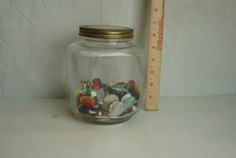 jar of buttons for sale