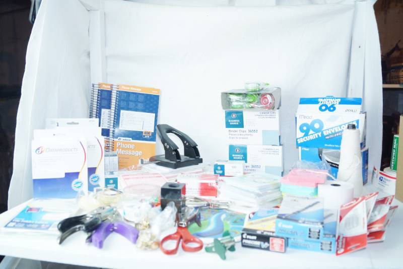 lot 3275 image: Huge Lot of Misc. Office Supplies - lots here