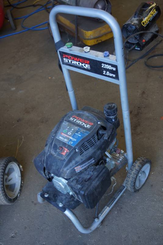 lot 4043 image: Power Stroke 2200 PSI Power Washer