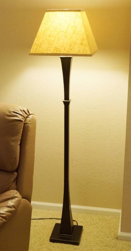 lot 1434 image: Floor Lamp - Modern Style - Works Great