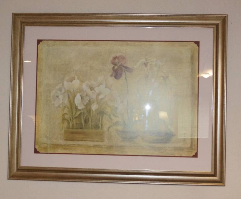 lot 1457 image: Large Decorative Picture - Almost 4 feet across