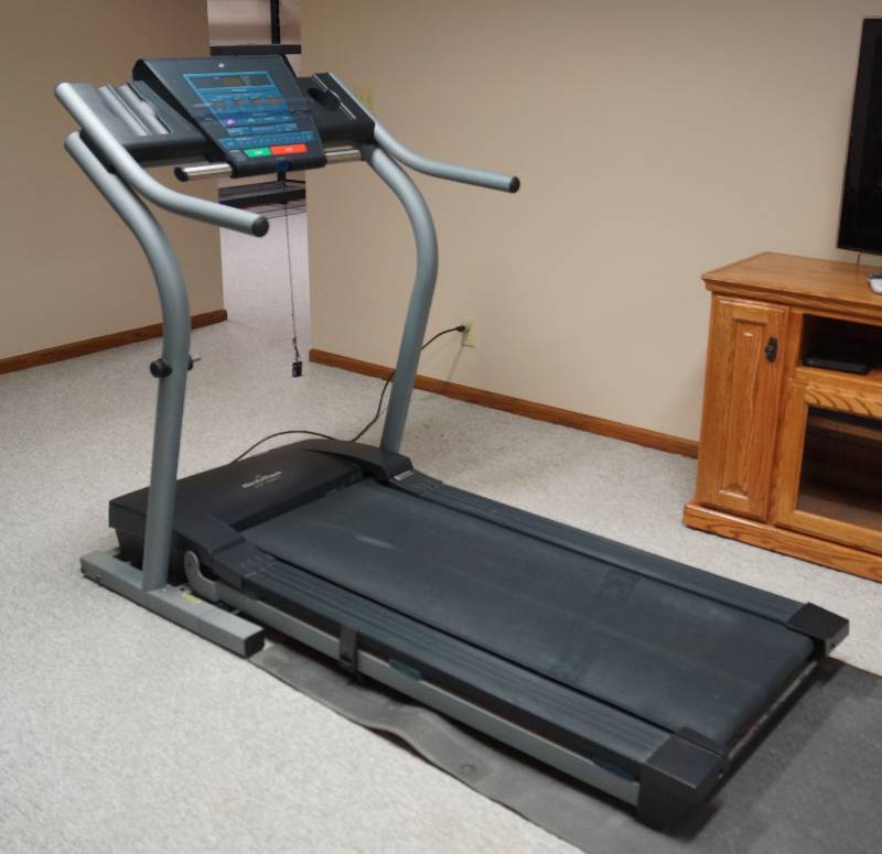 lot 3157 image: Nordic Trac Treadmill - Nice Works - See Video