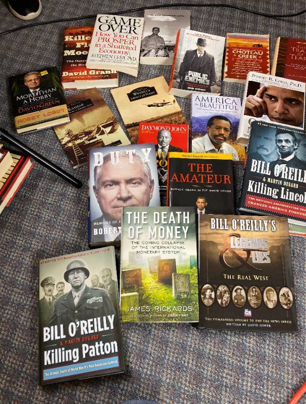 lot 3445 image: Lot of Books - Some Political - Some Historical - see pics for titles