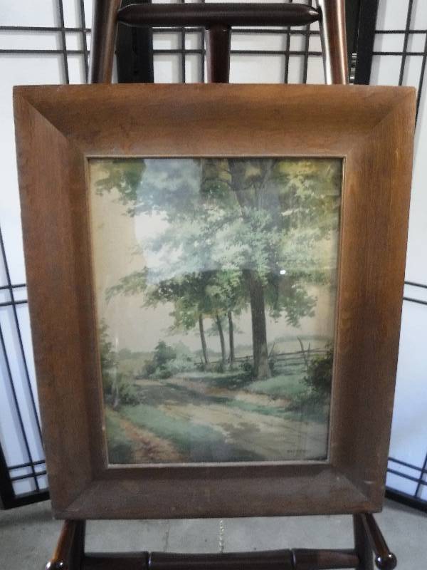 lot 7221 image: Rort. Briggs framed water color art