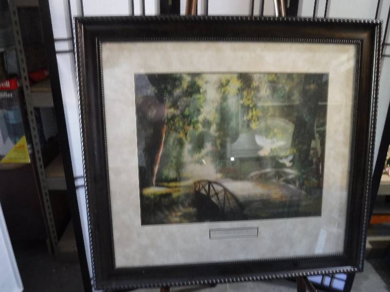 lot 7224 image: Home interiors Framed art print