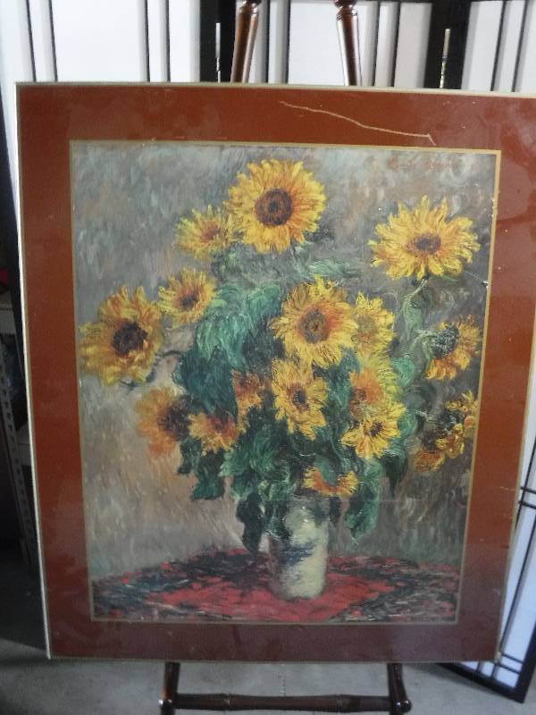 lot 7232 image: Yorkcraft Inc Sunflower home decor