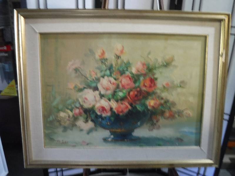 lot 7234 image: Francesco Iodice Floral art work