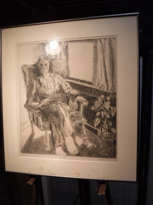 lot 7280 image: Bailara Francis Framed signed and numbered sketch