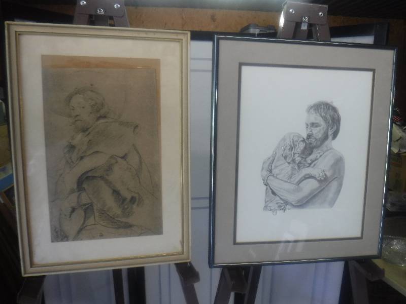 lot 7394 image: Signed sketches