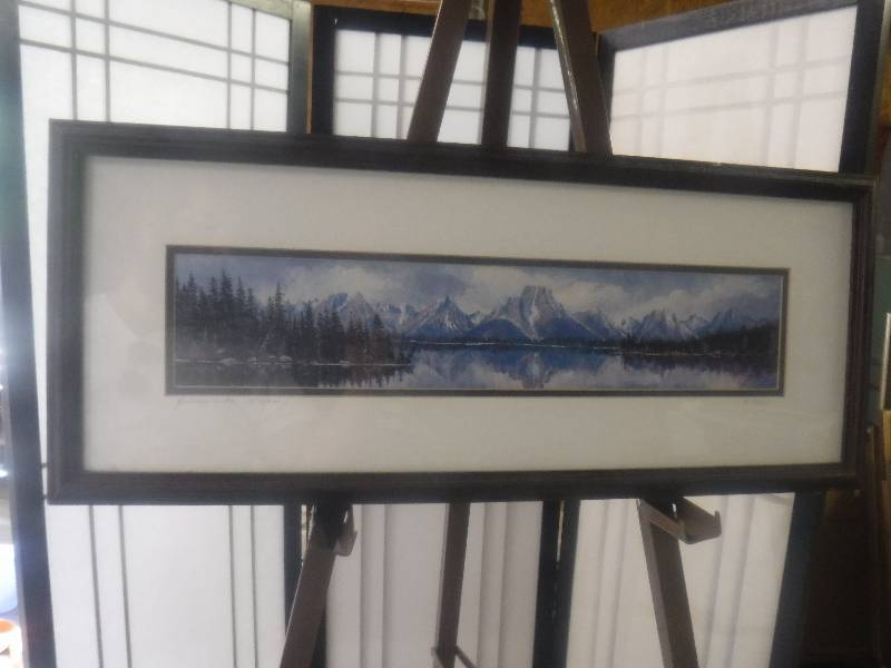 lot 7398 image: Jackson lake by K. Fay
