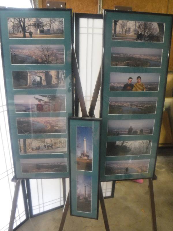 lot 7410 image: Very large framed pictures