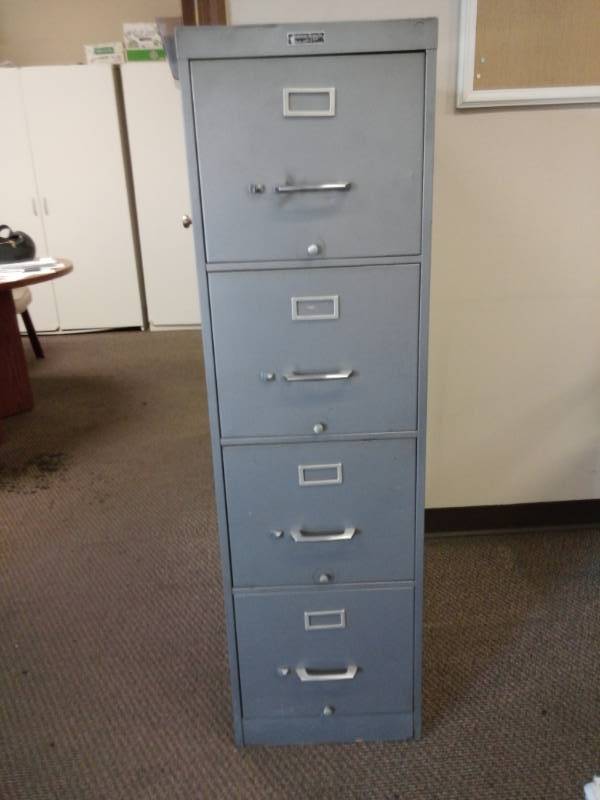 lot 10032 image: Anderson Hickey Co. 4 Drawer Filing Cabinet