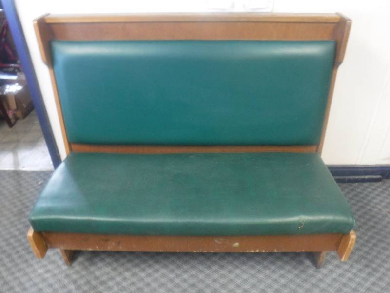 lot 6513 image: Single sided booth bench seat