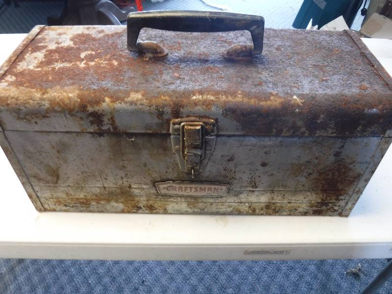 lot 6533 image: craftsman toolbox with contents