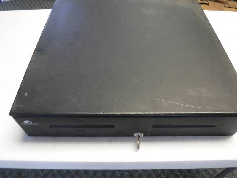 lot 6546 image: lockable cash drawer with key