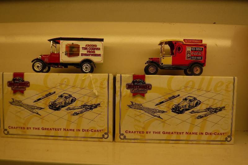 lot 10067 image: Model T and model TT coca cola Coke matchbox car diecast collectors trucks