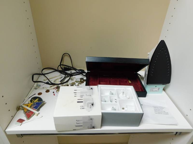 lot 3416 image: World Travel Adapter Kit and Miscellaneous