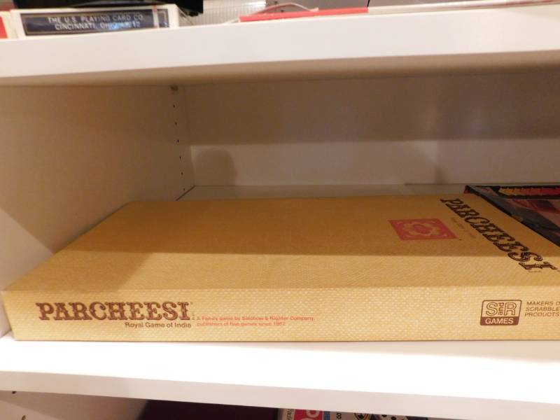 lot 3457 image: Parcheese, Checkers and Dominos Board Games