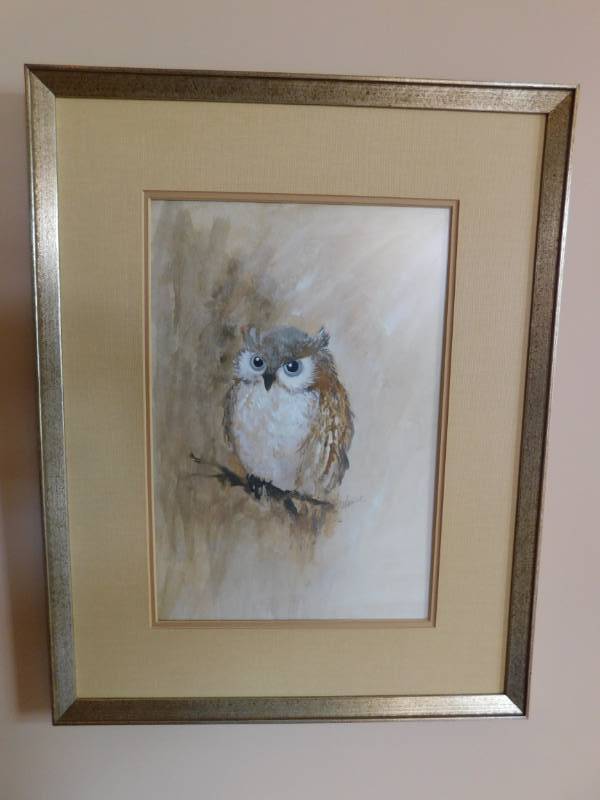 lot 3347 image: Balencei Art with Wood Frame