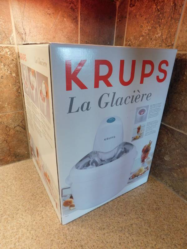 lot 3572 image: Krups Ice Cream Maker (New in Box)