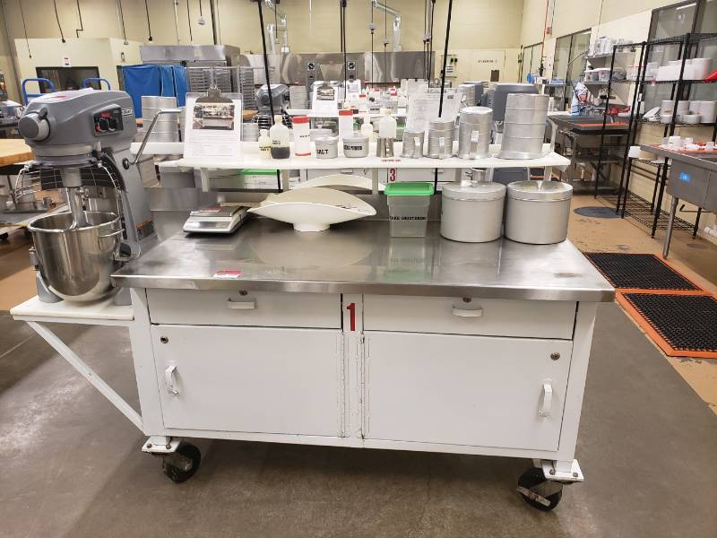 lot 6038 image: Stainless Bakery Work Station