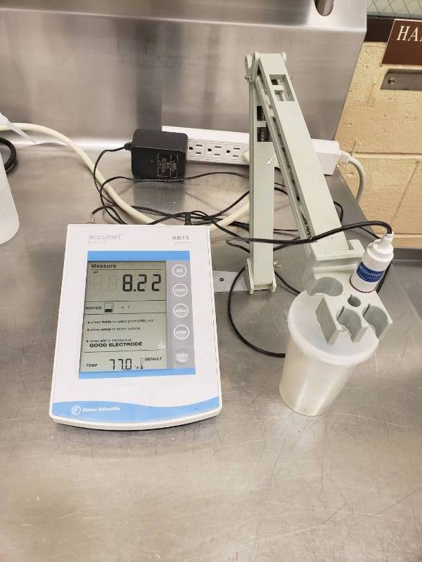lot 6027 image: Fisher Scientific Accumet Basic Ab15 Ph Meter