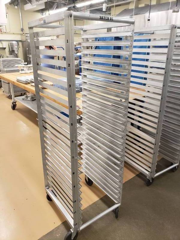 lot 6071 image: Full size Sheet Pan Rack