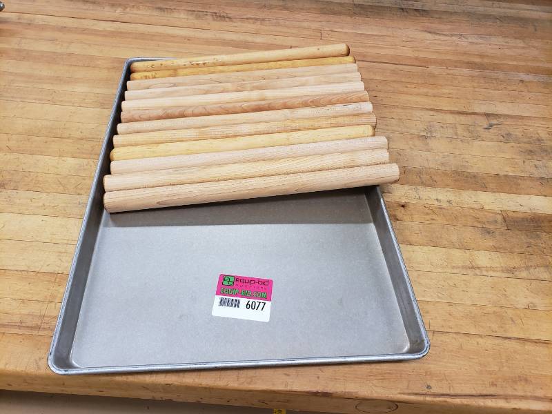 lot 6078 image: (12) Wooden Rolling Pins