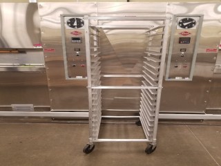 lot 6112 image: Full Sheet Pan Rack On Casters
